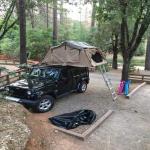 Everything you need for an Adventure! 2016 Jeep Wrangler + Rooftop Tent