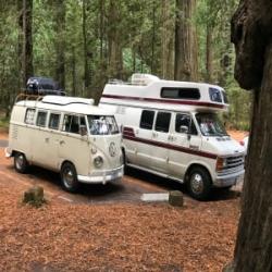 Solar Dodge Van Sleeps 4 Compact RV 19' Camper (Bianca) Drives like an SUV and Park Anywhere! New Engine, Trans, Tires, Brakes, A/C, Battery and ...