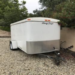 2010 Highway Cargo Enclosed Motorcycle Trailer with ramp