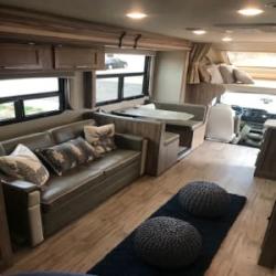 2019 Entegra Odyssey with 50" LED TV & outdoor kitchen!