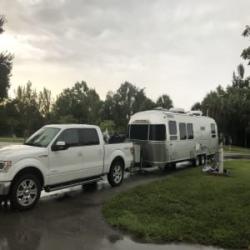 2015 Airstream Flying Cloud 30RB Twin with Ford F-150 Lariat SuperCrew Tow Vehicle