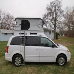 Fully Loaded Minivan Camper Ready for Adventure, Perfect for Couples, Friends and Solo Travelers. 2012 Dodge Grand Caravan Camper