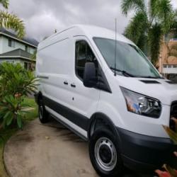 Maui Van Life..2018 Ford Transit "Great White"
