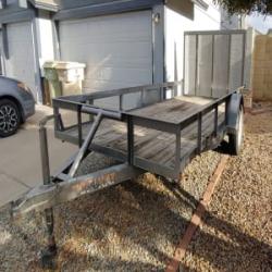 2006 Tophat Utility Trailer with loading ramp