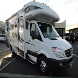 2013 Sprinter Chassis Class C RV 25 with 2-Slideouts Private Bd with door Mercedes 188 HP Diesel