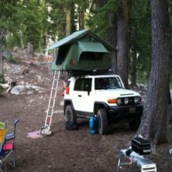 2012 Tepui Rooftop Tent Toyota FJ-Cruiser