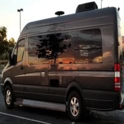 2010 Mercedes Sprinter - Stealth RV - Easy To Drive - Powers Up The Mountains - 20 mpg