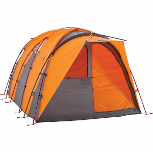 H.U.B.(TM) High-Altitude Utility Base Camp Tent Orange 8 + Gear