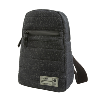 Galaxy Shoulder Bag Black Reflective