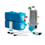 Complete Emergency Kit ? AquaBrick? Water Purifier and Kelly Kettle? Base Camp Kettle