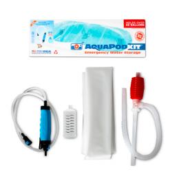 AquaPod Bathtub Bladder Emergency Water Storage System with Filter and Pump