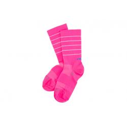 Felt 6" Socks - Hi-Vis Pink