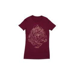 Fondo Maroon T-Shirt &verbar; Women's