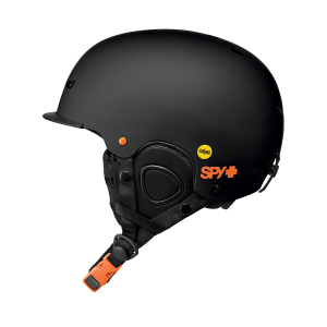 Lil Galactic Mips - Spy Optic - Black Eye Spy Matte Snow Helmet