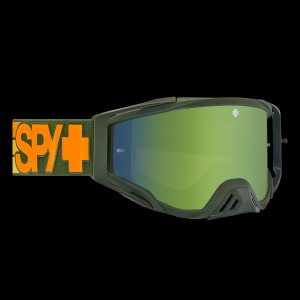 Foundation Plus - Spy Optic - Matte Green Motocross Goggles