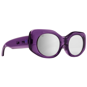 Hangout - Spy Optic - Del Translucent Purple Sunglasses