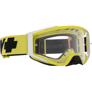 Foundation - Spy Optic - Checkers Hivis Motocross Goggles