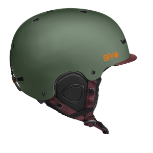 Lil Galactic Mips - Spy Optic - Matte Green Snow Helmet