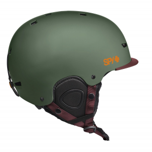 Galactic Mips - Spy Optic - Matte Steel Green Snow Helmet