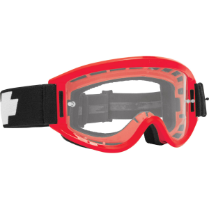 Breakaway - Spy Optic - Red Motocross Goggles