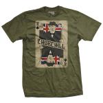 Winston Churchill Card T-Shirt