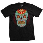 Halloween - Blue Sugar Skull T-Shirt