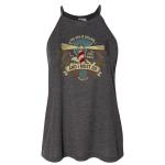 Women's The Sea Is Calling High Neck Tank
