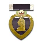 American Liquid Metal - Limited Edition Purple Heart Sign