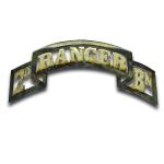 American Liquid Metal - 2/75th Ranger Regiment Scroll Sign