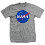 Mens NASA "Meatball" Insignia- Gray - T-Shirt