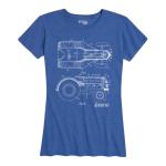 Women's Tractor Blueprint Tee