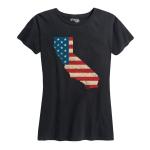 Women's U.S. Flag California Tee