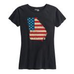 Women's U.S. Flag Georgia Tee