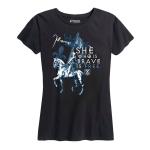 Women's Joan of Arc She Who Is Brave Tee