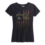 Women's Land of The Free Tee