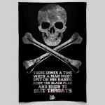Hoist The Black Flag Wall Tapestry