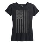 Women's Blackout Flag Tee
