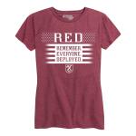 Women's Friday Honor Tee Red