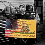 American Liquid Metal - Gadsden Transformation Sign&comma; Large