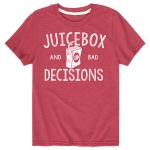 Kids Juice Box and Bad Decisions Tee