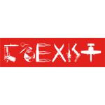 Red Coexist Bumper Sticker