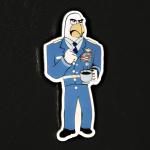 The Damn Few Ice Goose Pin