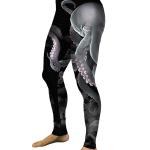 Men's White Octopus Meggings