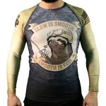 Slow Is Smooth Sloth Long-Sleeve Rash Guard