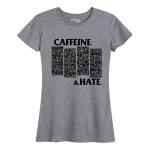 Women's Caffeine Black Flag Tee