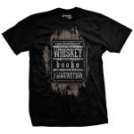 Books&comma; Whiskey and Ammunition T-Shirt