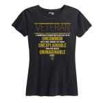 Women's Veteran Explained Tee