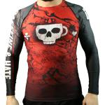Caffeine and Hate Long-Sleeve Rash Guard