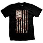 Chocolate Chip Camo Flag T-Shirt