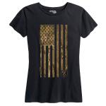 Women's OCP Camo Flag Tee